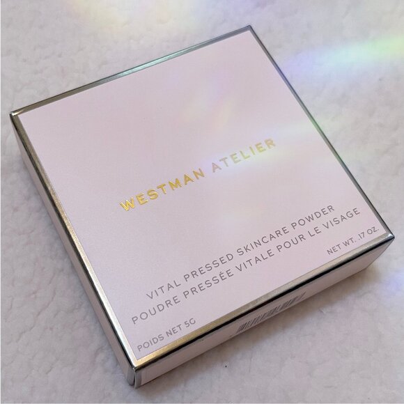 Westman Atelier Vital Pressed Skincare Blurring Talc-Free Setting Powder *BNIB*
